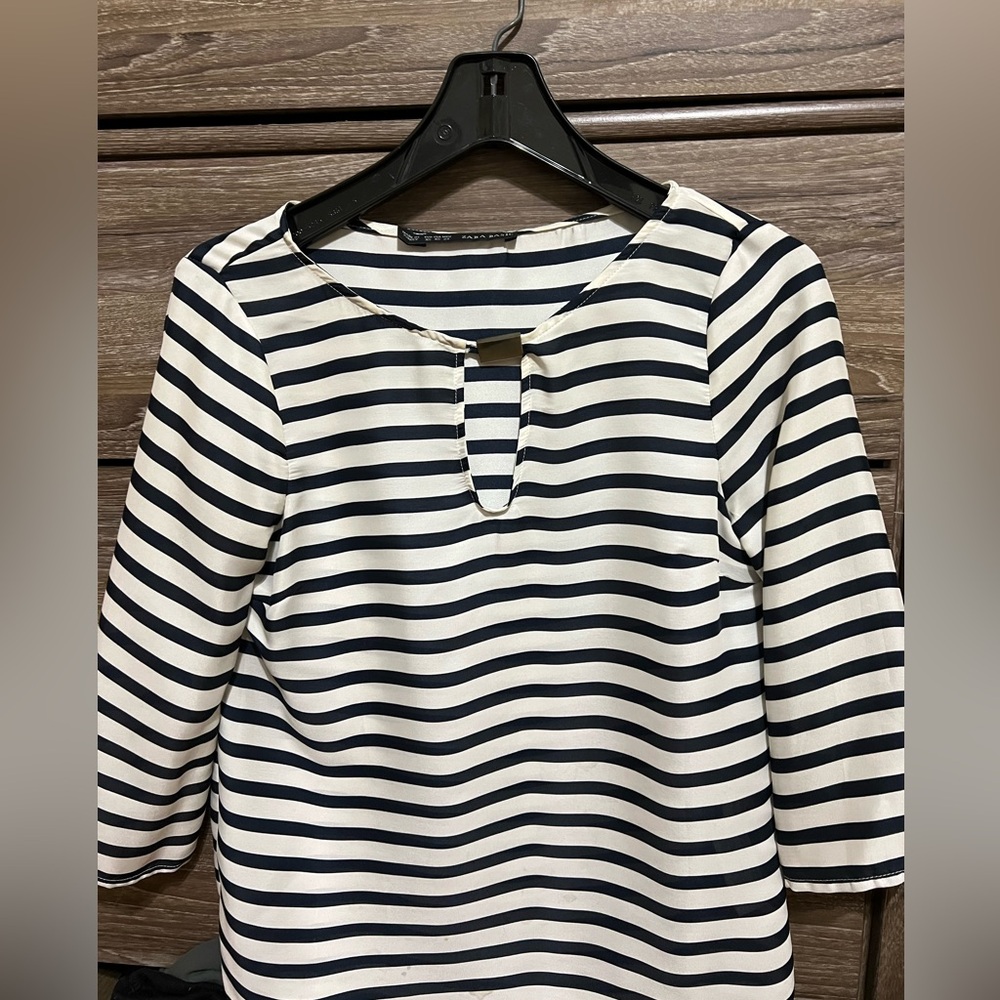 Zara Striped Blouse